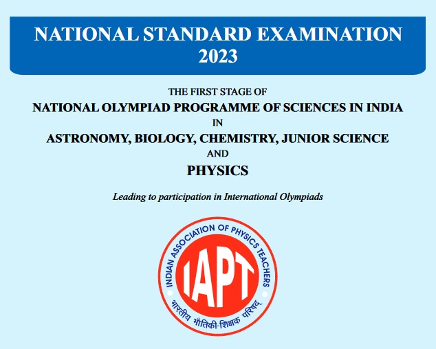 Syllabus NSE 202324 National Standard Examination Indian